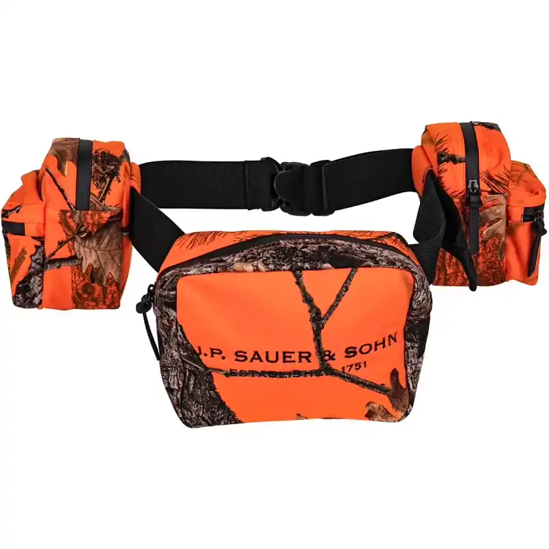 Zertifiziert Sauer Jagdgurt orange - Die Rucksackalternative
