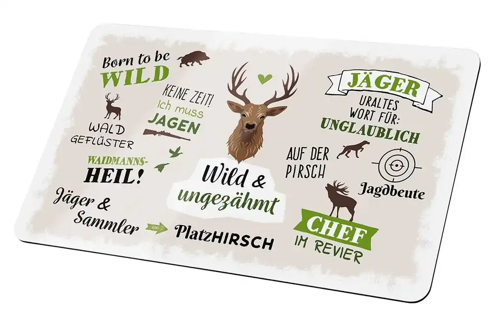 Highlight Gilde Brettchen Weisheit Wild & ungezähmt