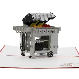 design3Dkarten Grill Grußkarte Sofort Bestellen