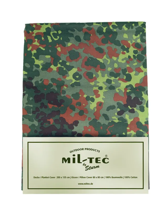 MIL-TEC Bettwäsche 2-teilig Flecktarn Rabatt