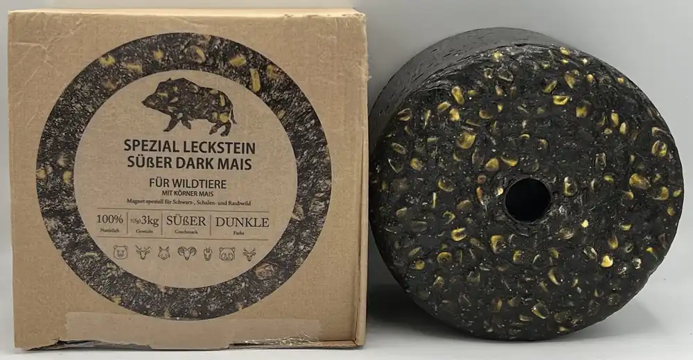 Wildlutscher Spezial Leckstein Süßer Dark Mais Nur Heute