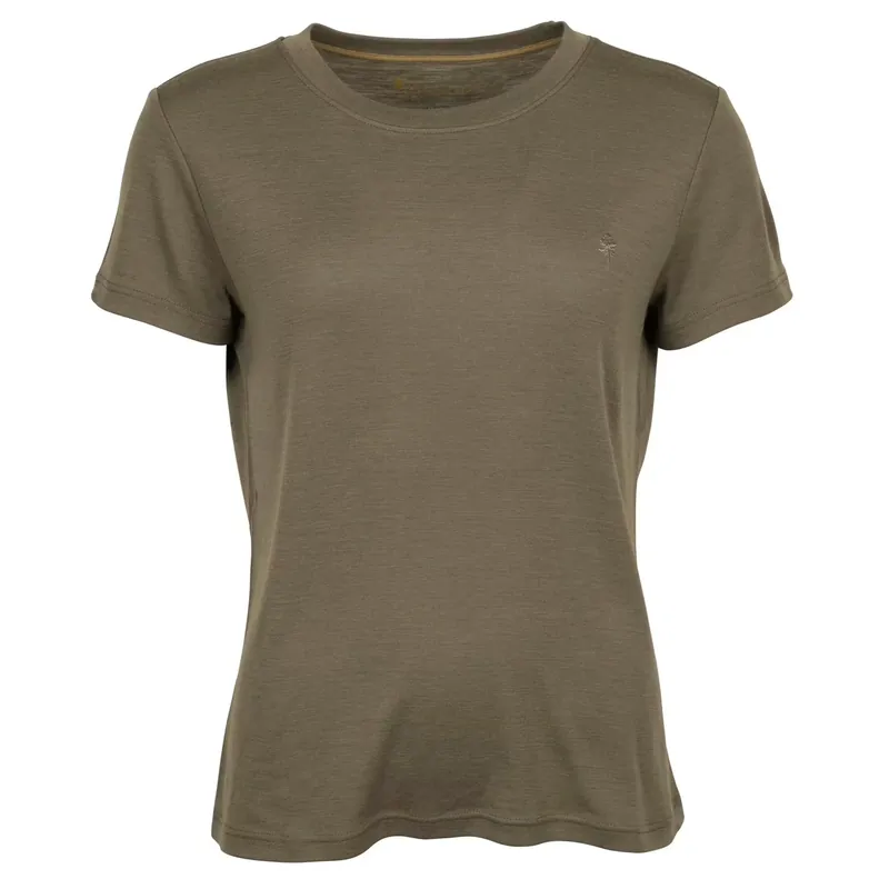 Preiswert Pinewood Merino T-Shirt Damen Green