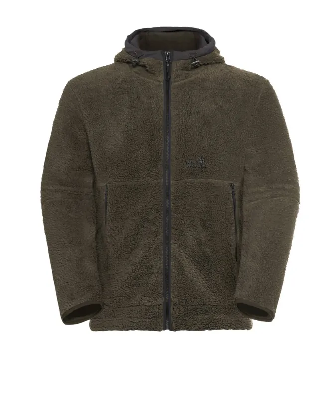 Bestseller Jack Wolfskin Stone Lite Hooded Sherpa-Fleece-Jacke