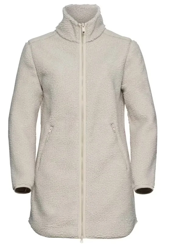 Jack Wolfskin High Curl Fleecemantel Damen Preisreduziert