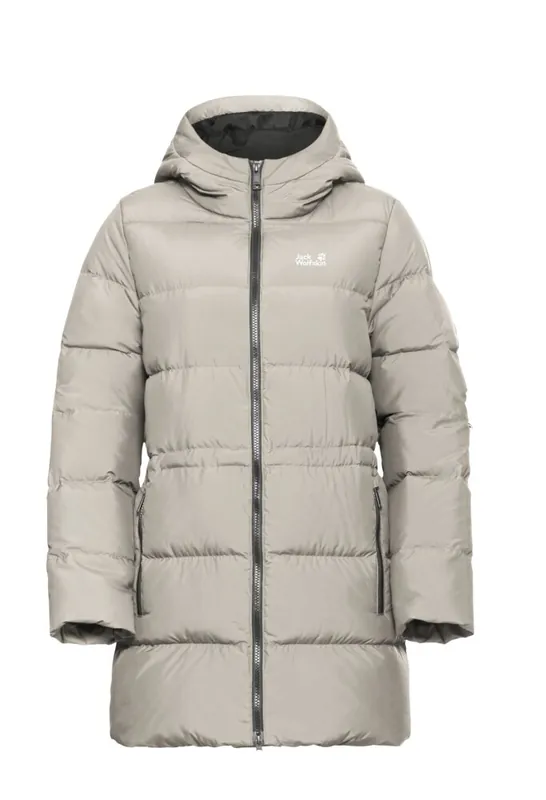Sichere Zahlung Jack Wolfskin Frozen Palace Long Daunenmantel Damen