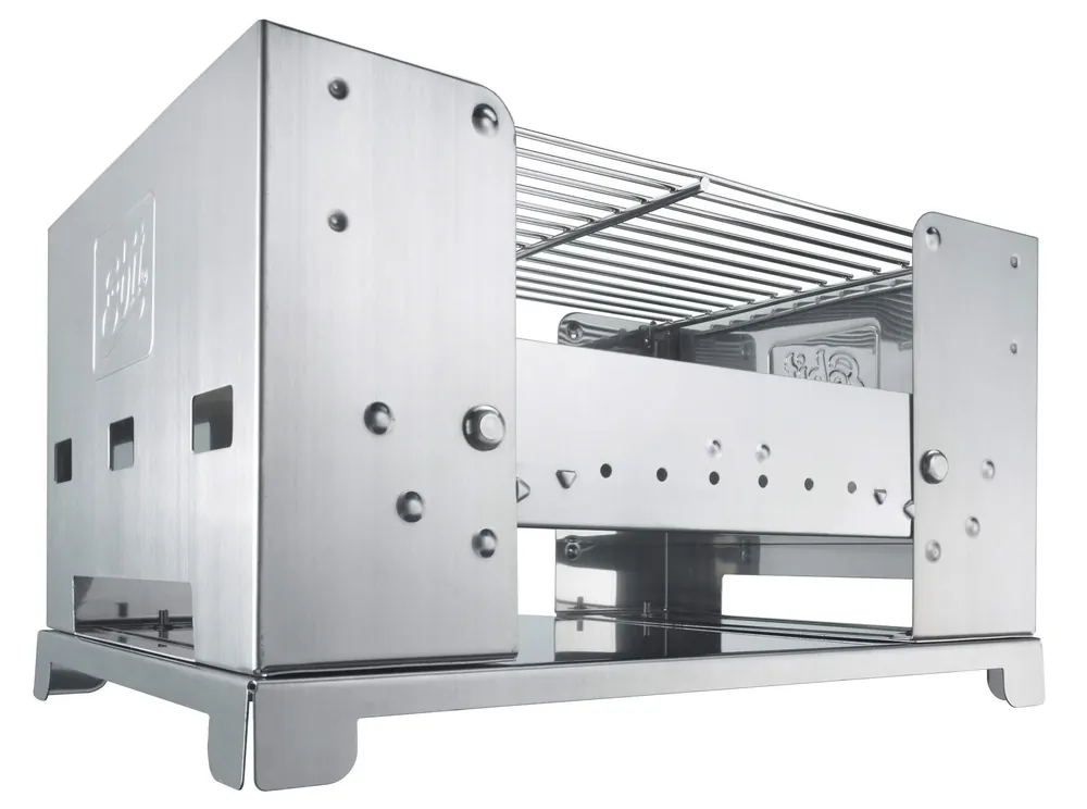 Esbit Edelstahl Kohlegrill "BBQ-Box" - klappbar Sonderangebot