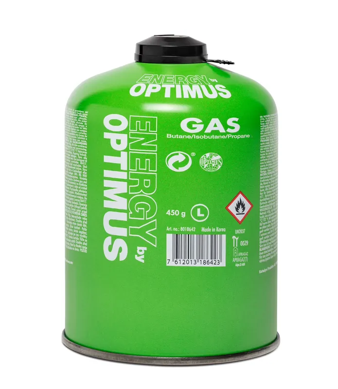 Echt Optimus Gaskartusche 450 g Butan/Isobutan/Propan