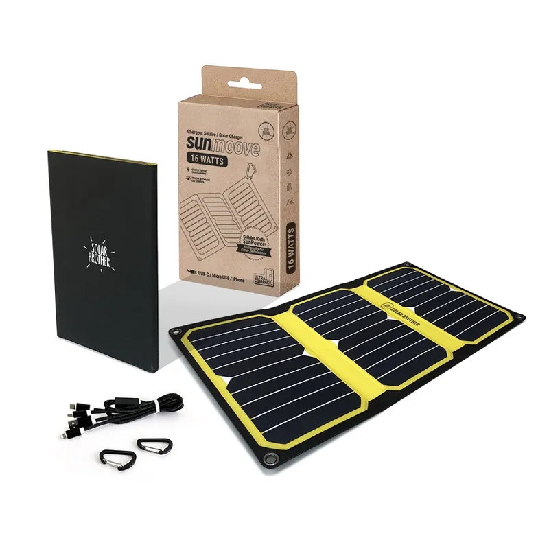 Jetzt Kaufen SolarBrother Sunmoove Solar-Ladegerät 16 Watt