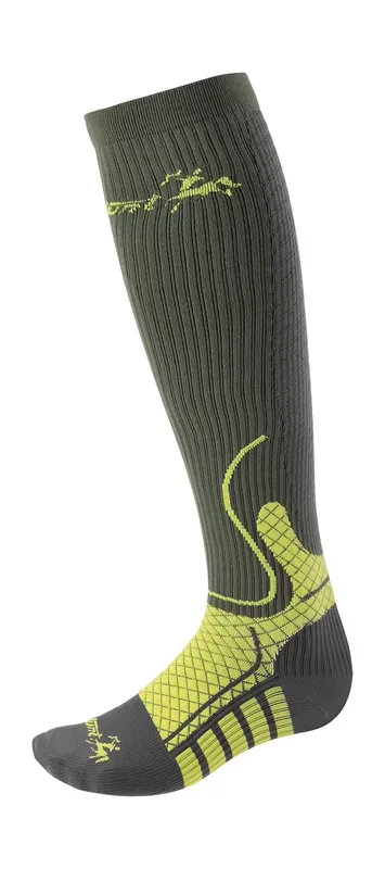 Verney-Carron Pro Hunt Booster Kompressions Socken Khaki Nur Heute