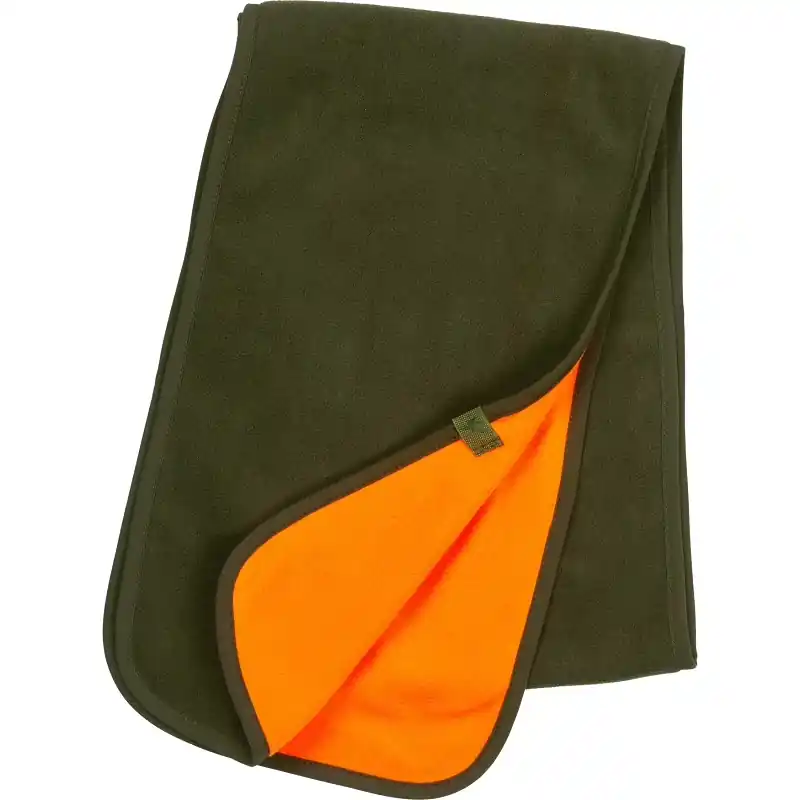 Seeland Reversible Fleeceschal Pine green Hi-Vis orange Echt