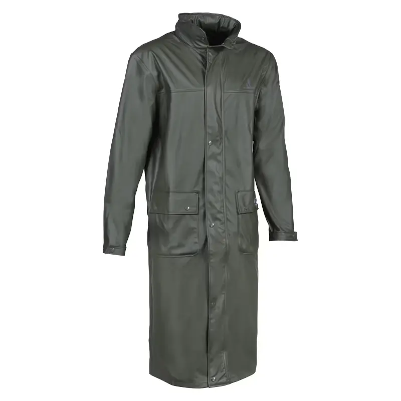 Percussion Impersoft Regen Mantel Khaki Echt