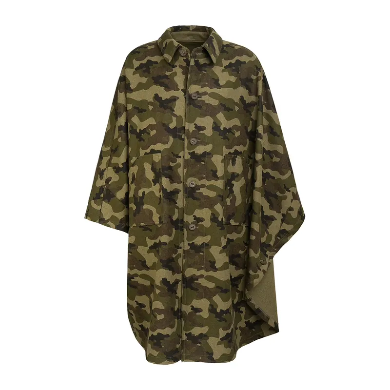 Neu Im Sortiment Rascher Camo-Wende-Lodenkotze Wetterfleck Prestige
