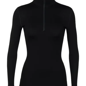 Abverkauf Icebreaker Merino 260 Tech Half Zip Thermo Langarmshirt Damen