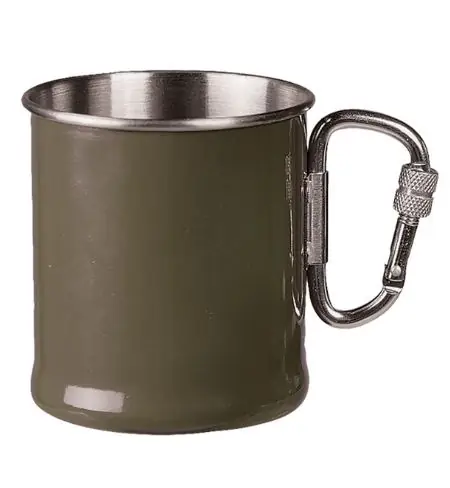 MIL-TEC Steel 250 ml Karabinerbecher Schnäppchen