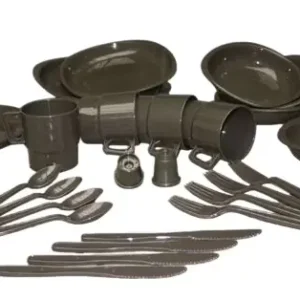 Bestseller MIL-TEC 26-teiliges Teller und Besteck-Set
