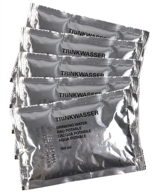 MIL-TEC BW Trinkwasser 5x100 ml Neue Kollektion