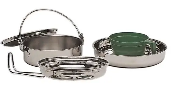 MIL-TEC Koch-Set steel 1 Person Expressversand
