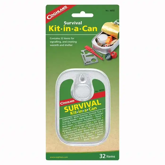 Markenware Coghlans Kit-in-a-Can Survival Kit