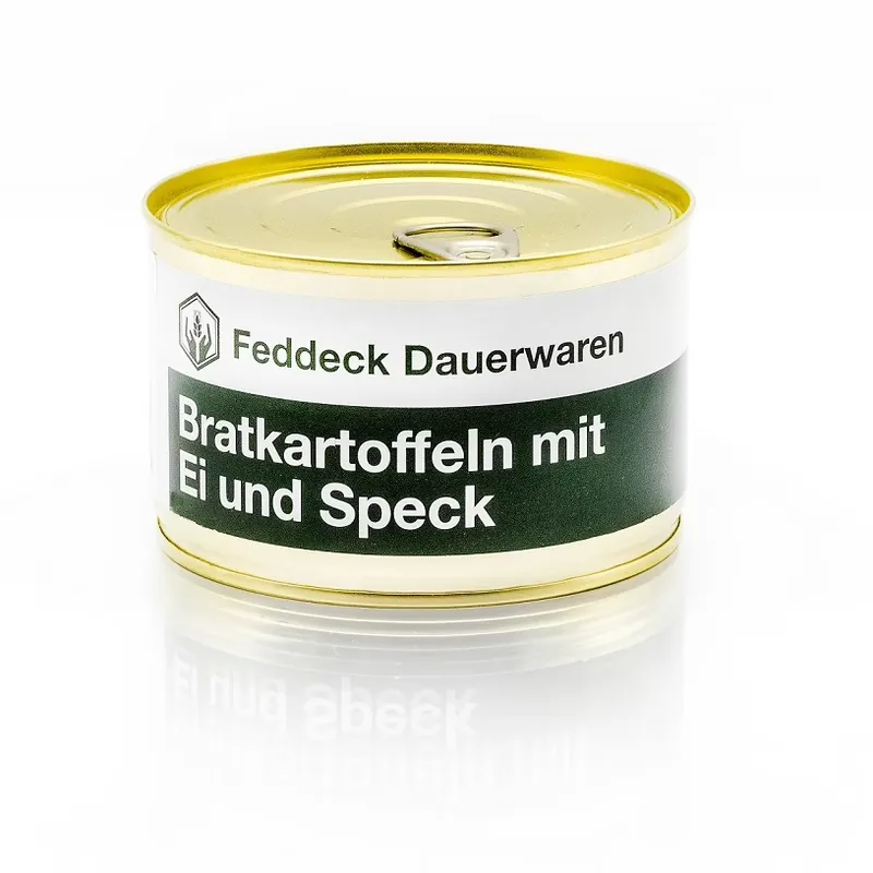 Rabatt Feddeck Dauerwaren Bratkartoffeln mit Speck und Ei (400 g)