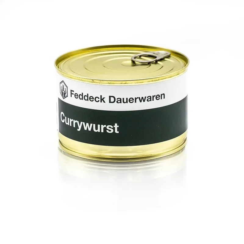 Begrenztes Angebot Feddeck Dauerwaren Currywurst (400 g)