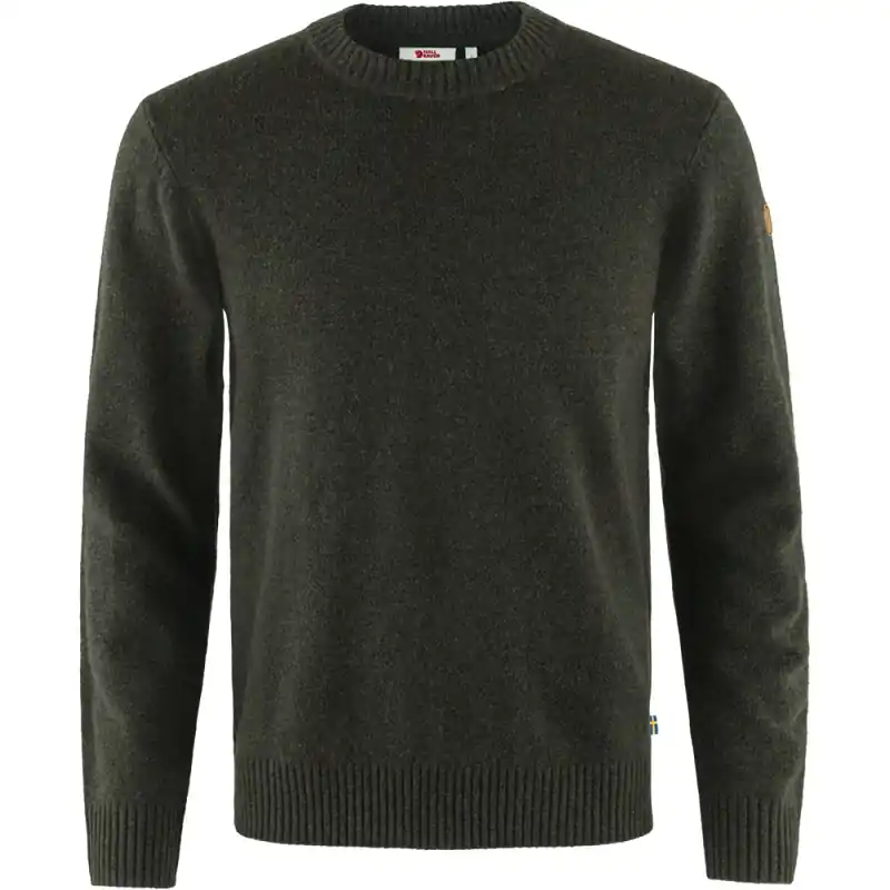 Fjällräven Övik Round-neck Sweater Herren Strickpullover Highlight