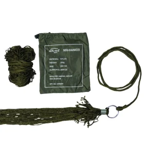 Markenware MIL-TEC Minihängematte mit Packsack