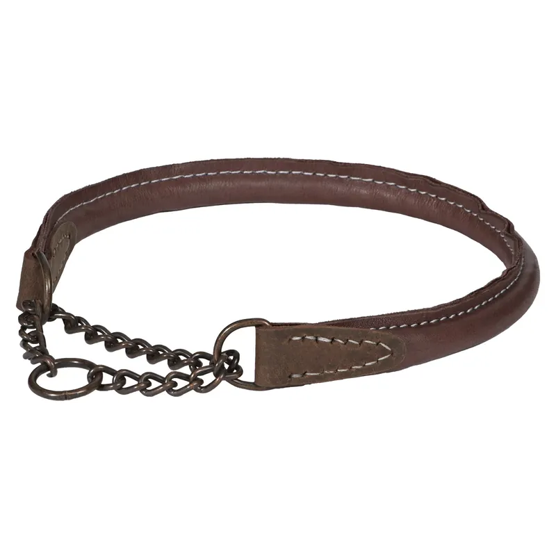 Ausverkauf AKAH Halsband aus Olivenleder