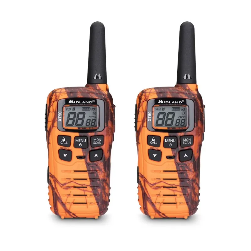 Midland XT50 Blaze Tarnfarben Walkie-Talkie 2er Set Preis Gesenkt