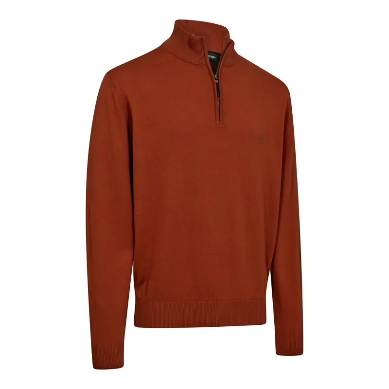 Deerhunter Harrington 1/2-Zip Strickpullover Troyer Aktuell