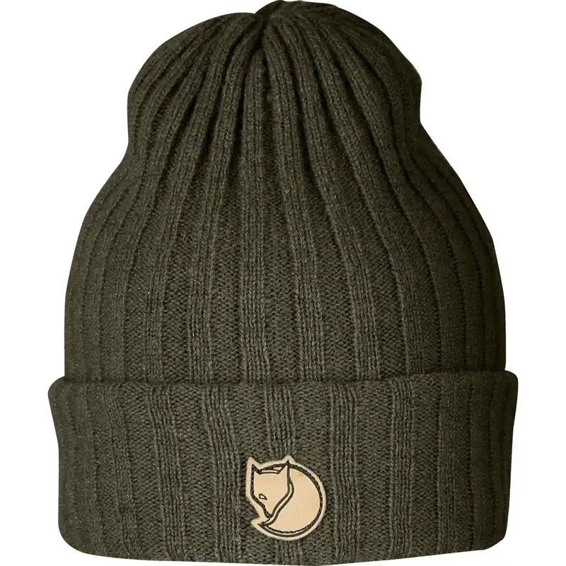 Fjällräven Byron Mütze Dark Olive Beliebt
