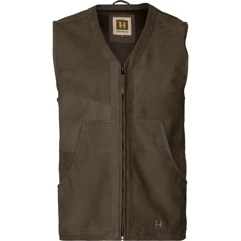 Härkila Pro Hunter Lederweste Willow green Preiswert