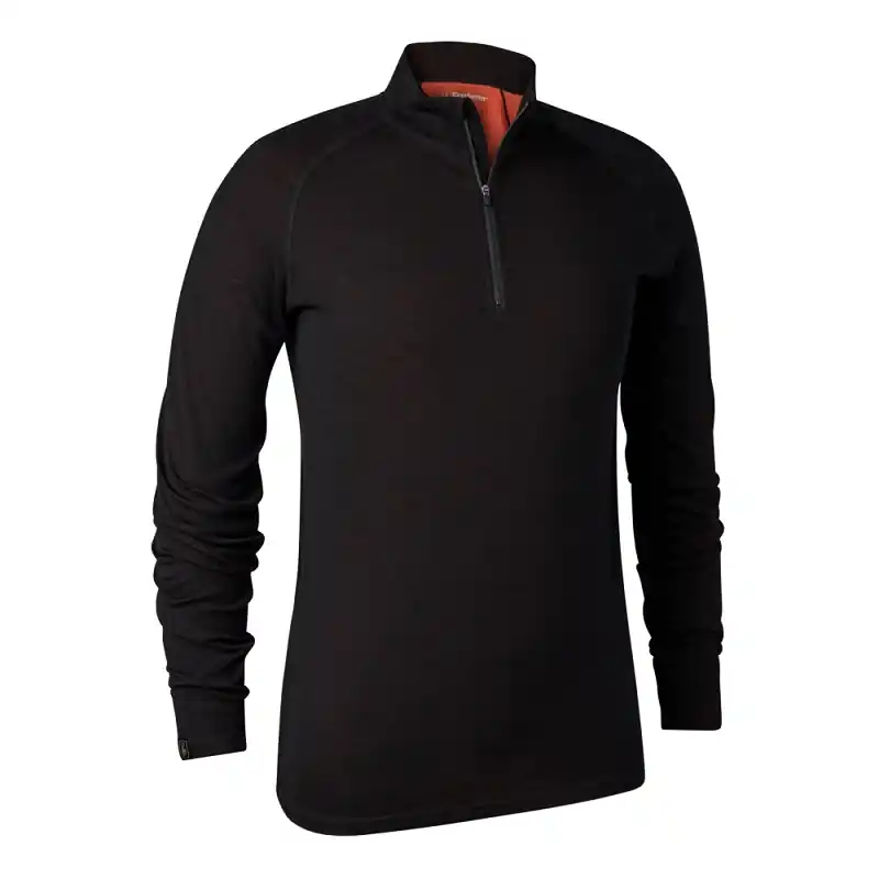 Deerhunter Quinn Merino Half Zip Unterhemd Versand Am Gleichen Tag