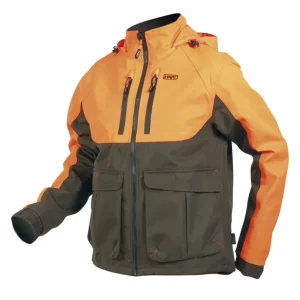 Neue Ware Hart ARAN ECO-J Jacke Grün Orange Blaze