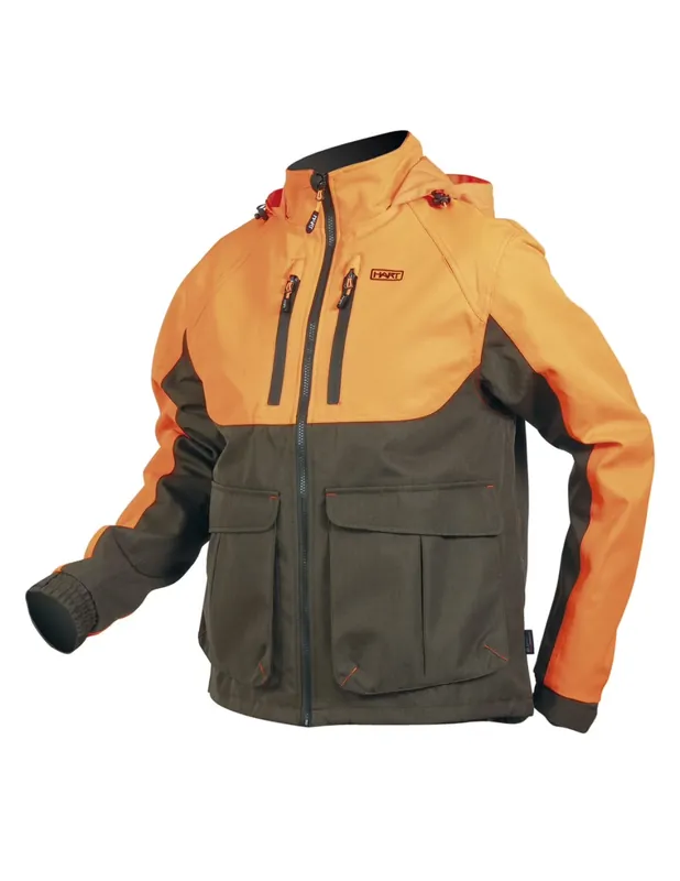 Neue Ware Hart ARAN ECO-J Jacke Grün Orange Blaze