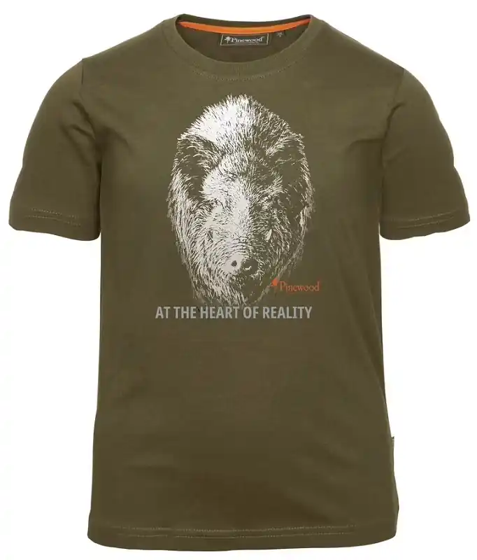 Pinewood Wild Boar Kids T-Shirt Begrenztes Angebot
