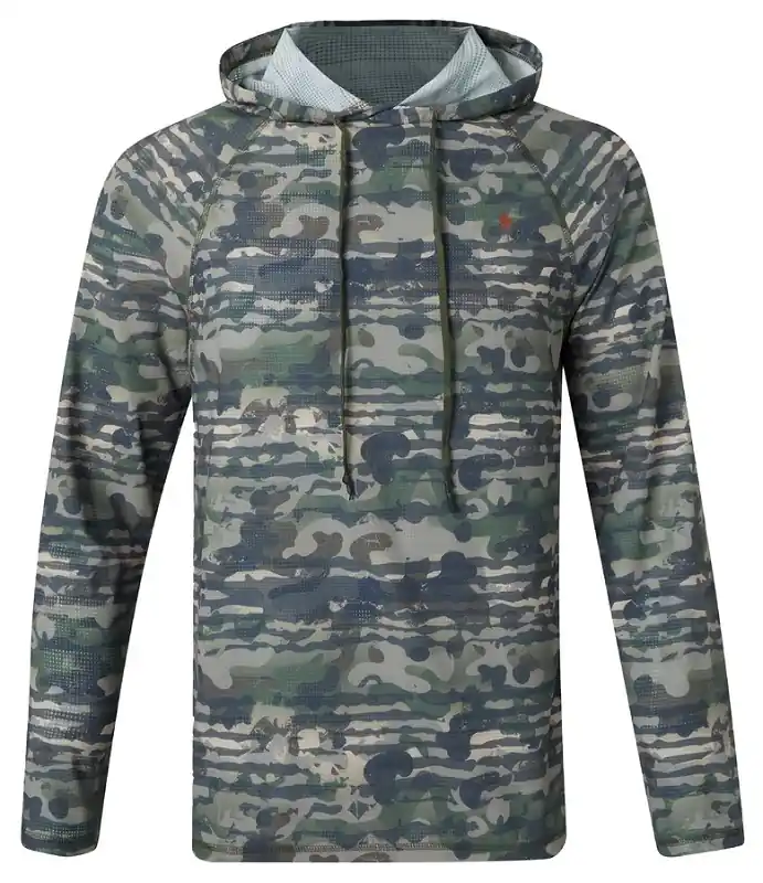 Pinewood Air Vent Hoodie green camou Abverkauf