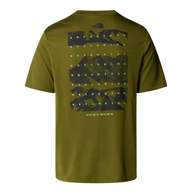 The North Face Foundation Mountains Faces T-Shirt Schnäppchen