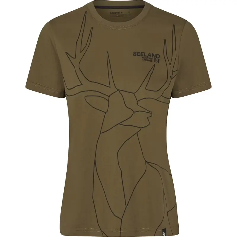 Preisreduziert Seeland Deer On Line T-shirt Damen