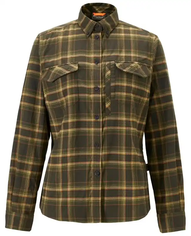 Pinewood Abisko Hiking Flanell Hemd Damen Preisreduziert