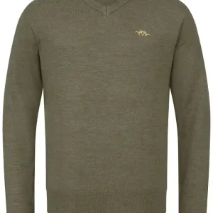 Blaser Merino V-Neck Sweater Herren Echt