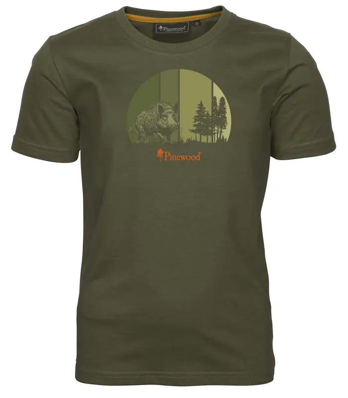 Echt Pinewood Wild Boar Kids T-Shirt