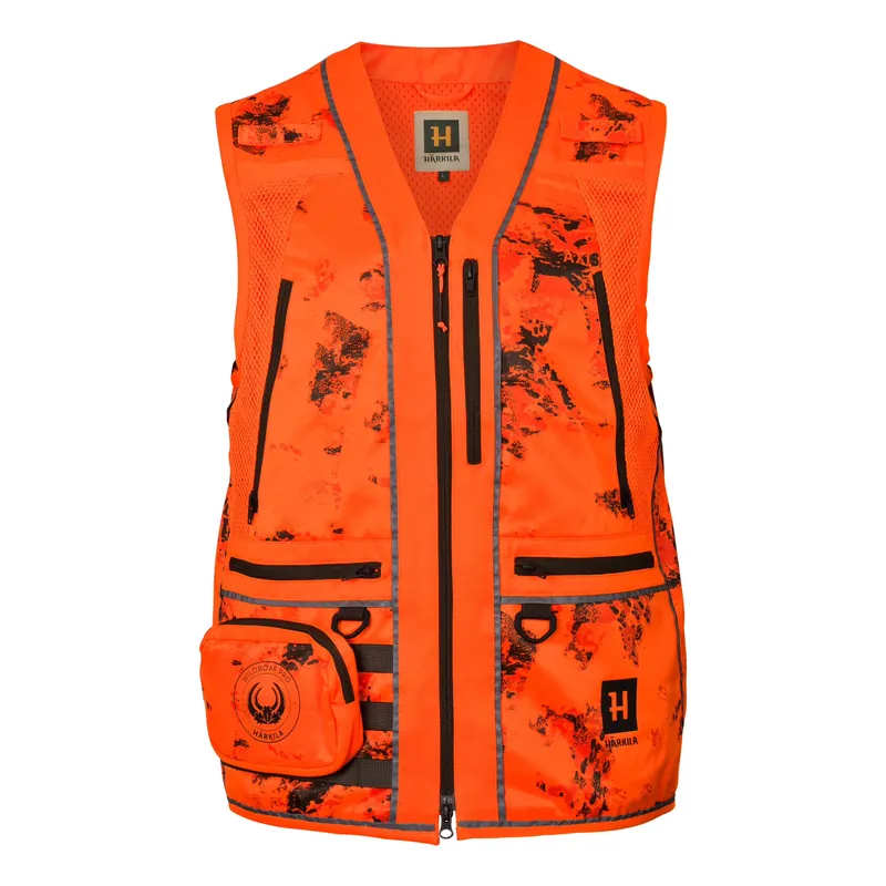 Härkila Wildboar Pro Blaze Camo Weste Preisreduziert