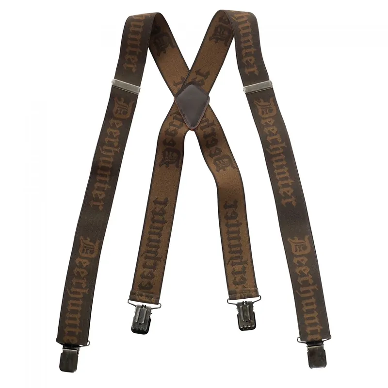 Deerhunter Logo Hosenträger mit Clips Mega-Angebot