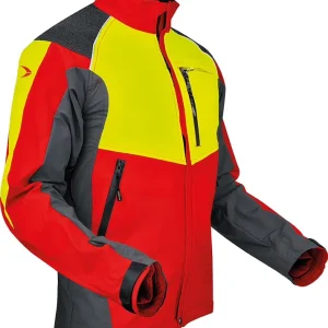 PFANNER® Ventilation High-Tech Jacke gelb/rot Schnäppchen