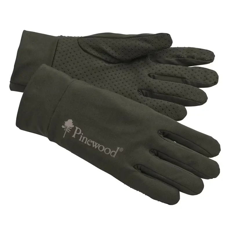 Pinewood Thin Liner Handschuh Moss Green Markenware