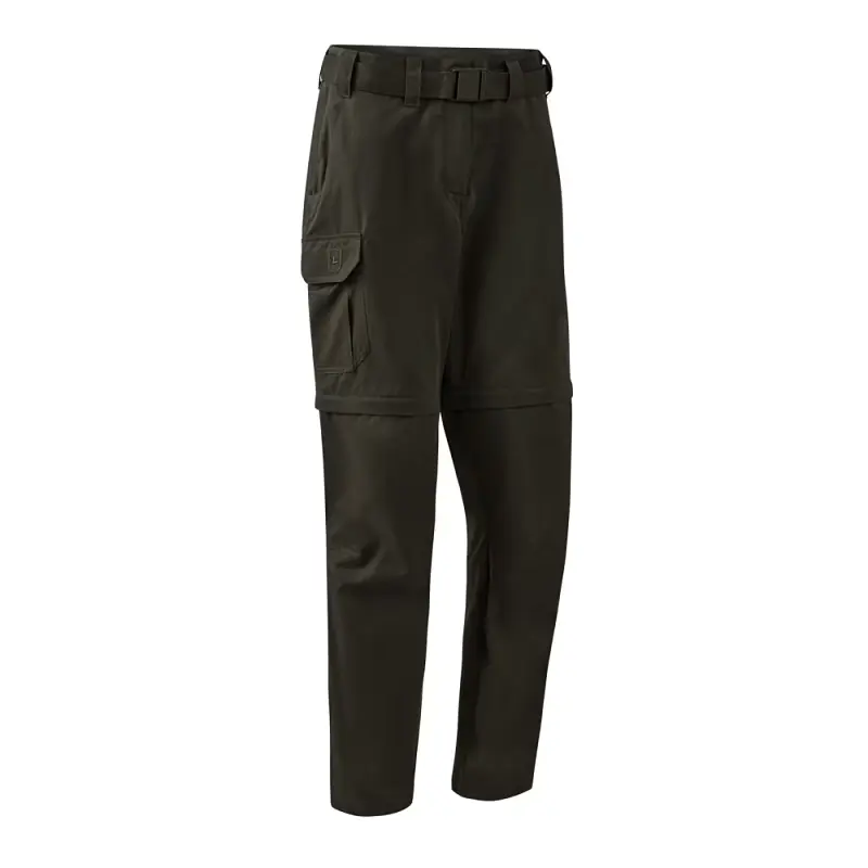 Deerhunter Lady Slogen Zip-Off Hose Timber Neu