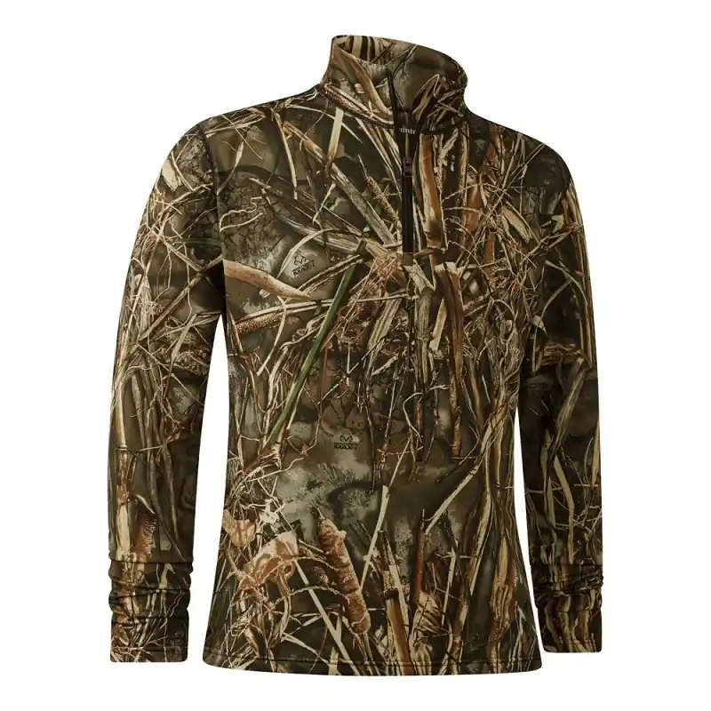 Deerhunter Game 1/2-Zip T-Shirt L/S REALTREE MAX-7 Heißes Angebot