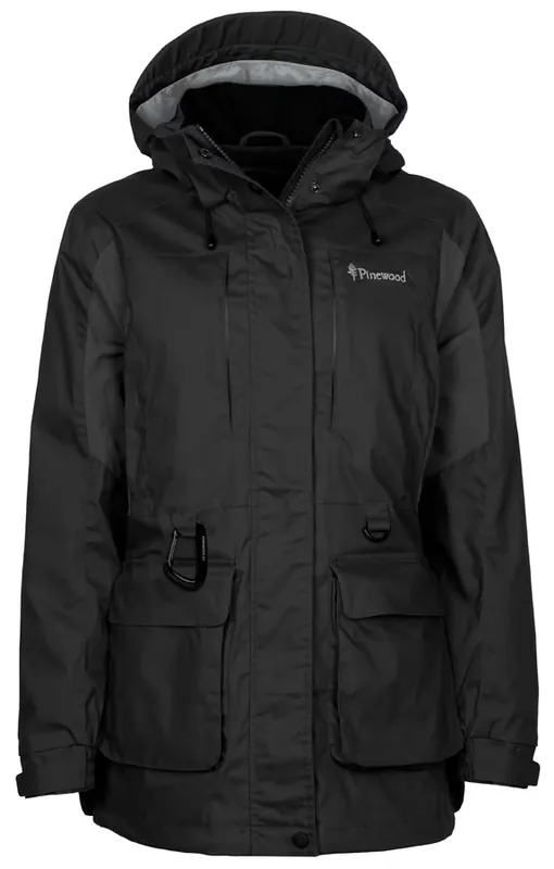 Pinewood Dog Sports Trainer Jacke Damen Schwarz Preisreduziert