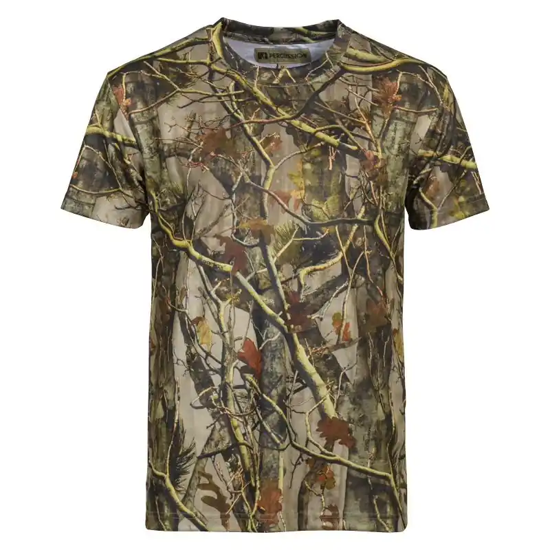 Percussion T-Shirt Ghostcamo Forest Billig