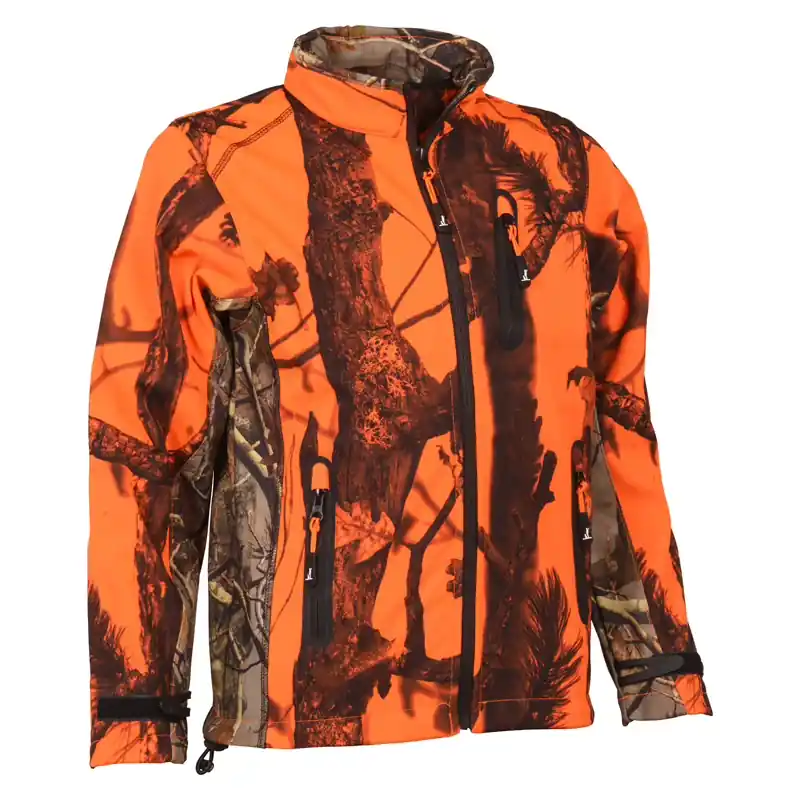 Meistverkauft Percussion Softshelljacke für Kinder Ghostcamo Blaze